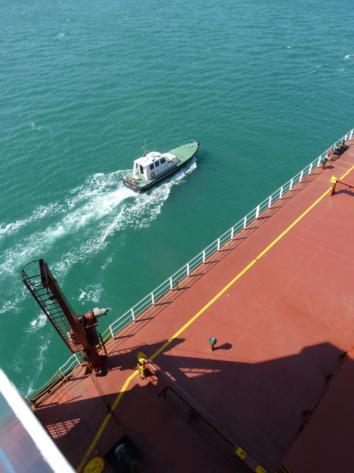 deep sea pilot in Cherbourg