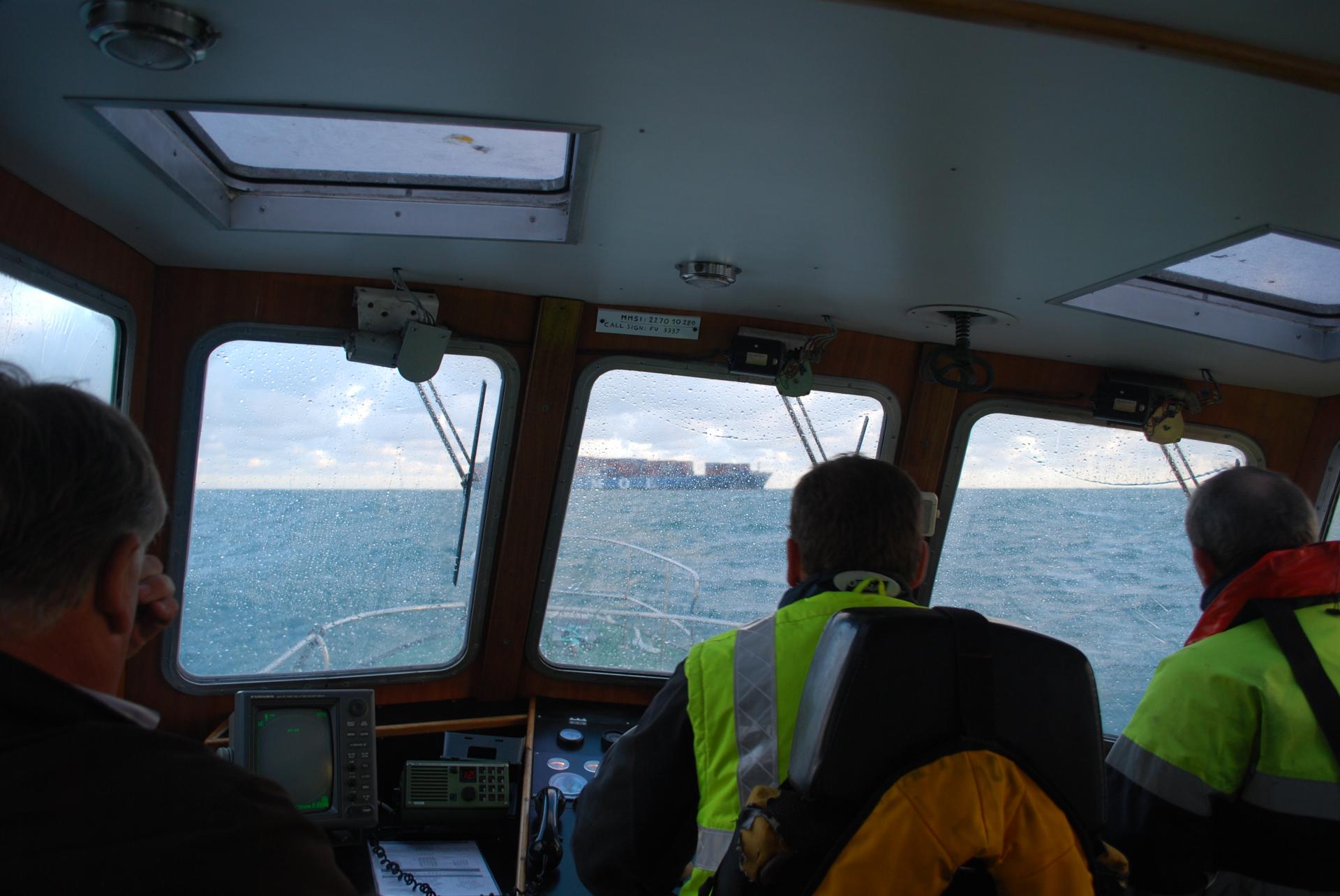deep sea pilot in Cherbourg